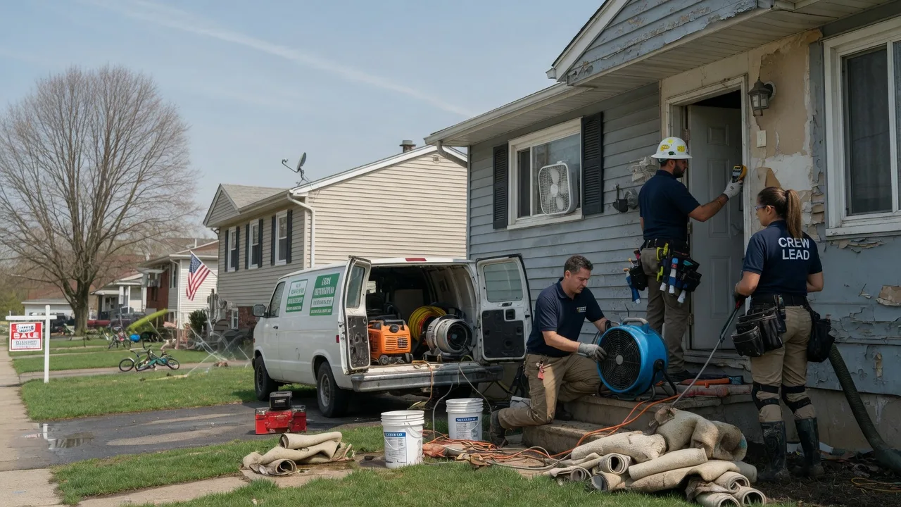 Flood Cleanup in Nuremberg, PA near me